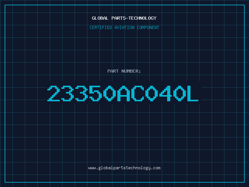 Aviation Part 23350AC040L