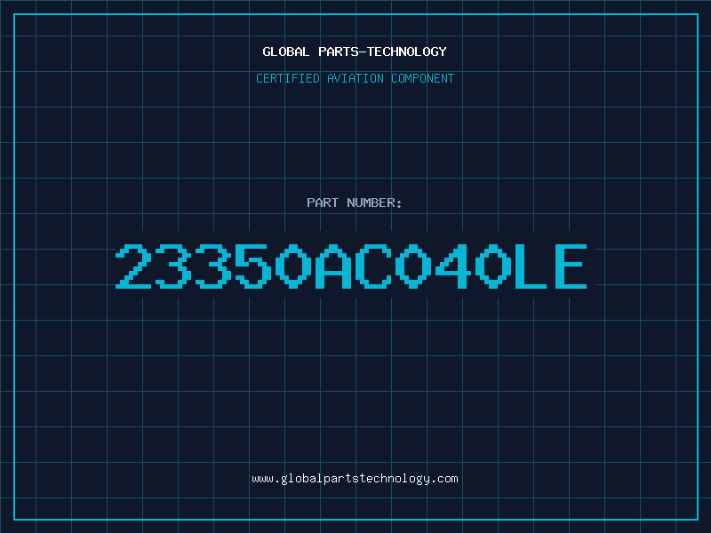 Aviation Part 23350AC040LE