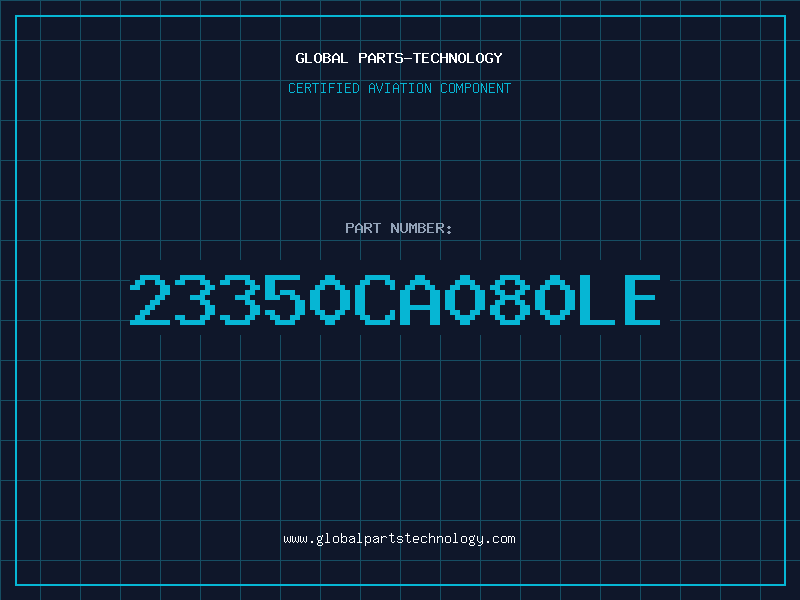 Aviation Part 23350CA080LE