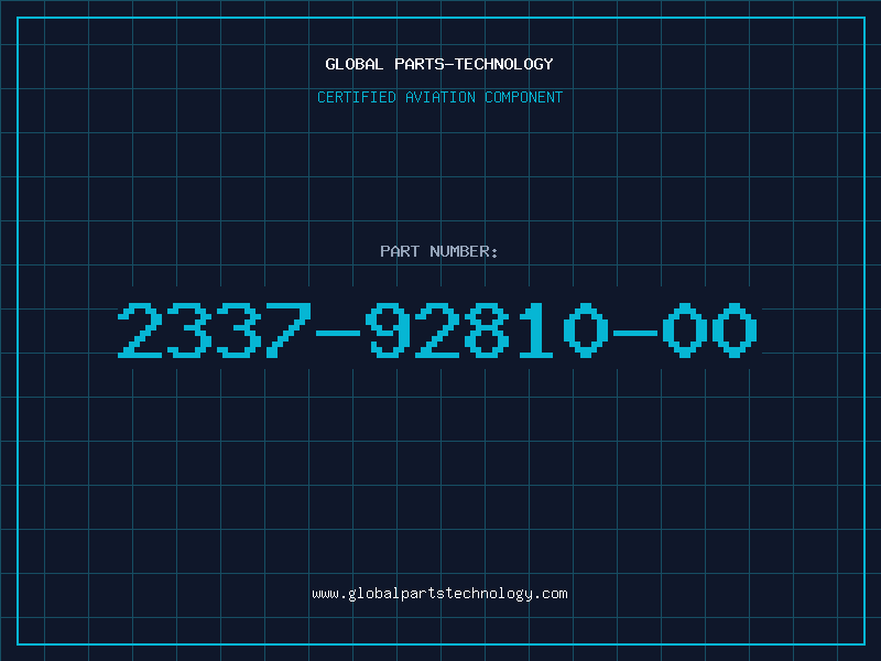 Aviation Part 2337-92810-00