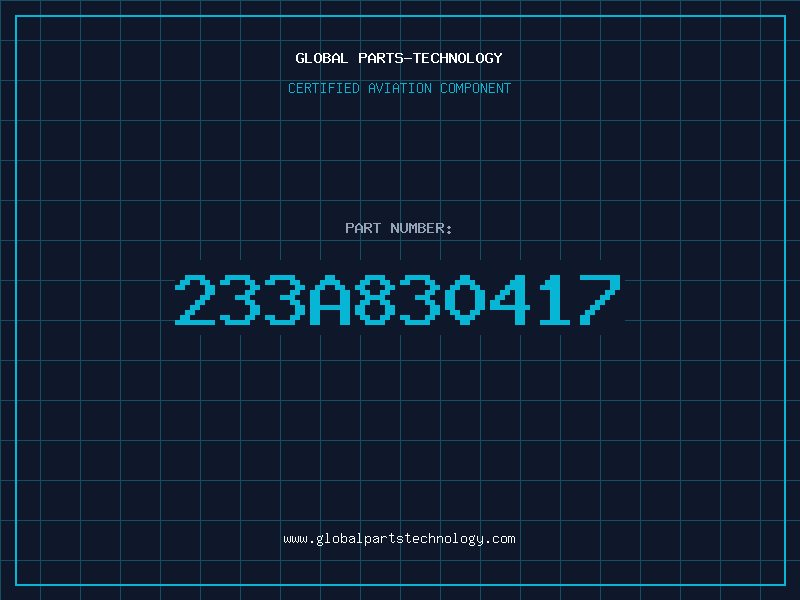Aviation Part 233A830417