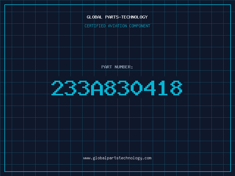 Aviation Part 233A830418