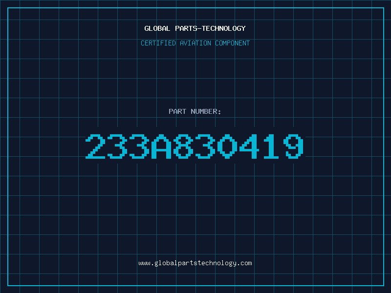Aviation Part 233A830419