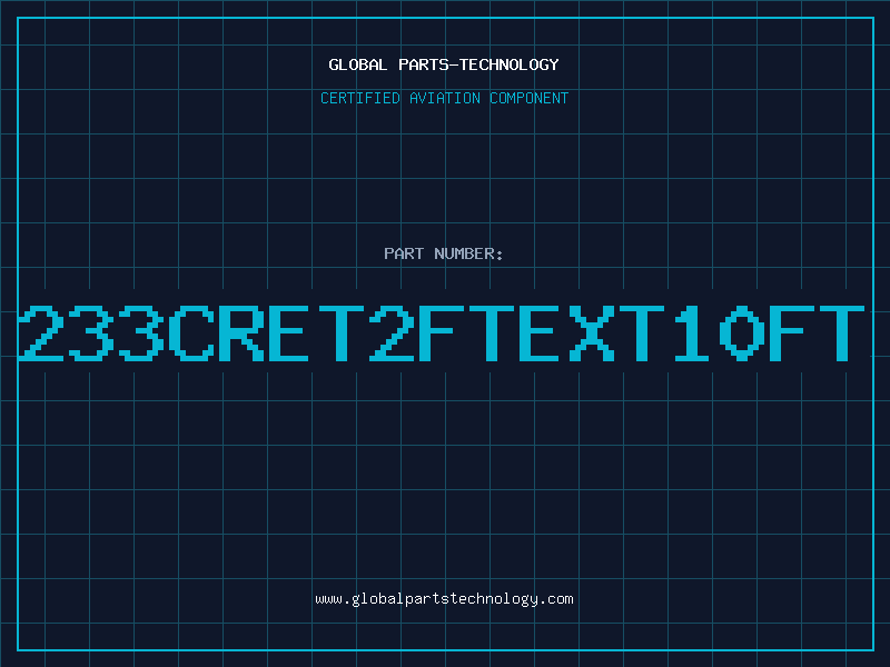 Aviation Part 233CRET2FTEXT10FT
