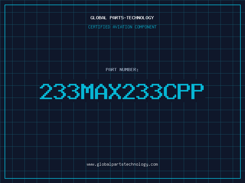 Aviation Part 233MAX233CPP