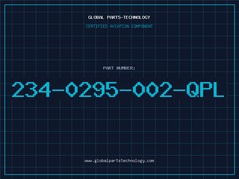 Aviation Part 234-0295-002-QPL