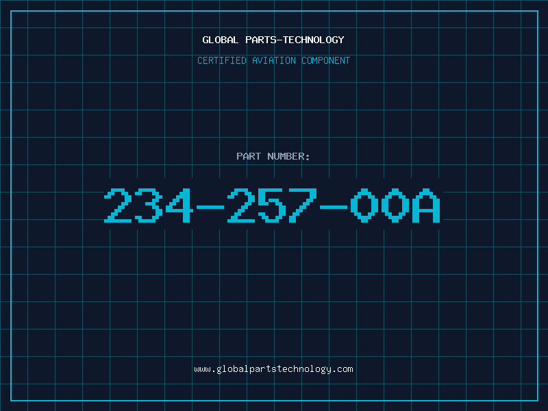 Aviation Part 234-257-00A
