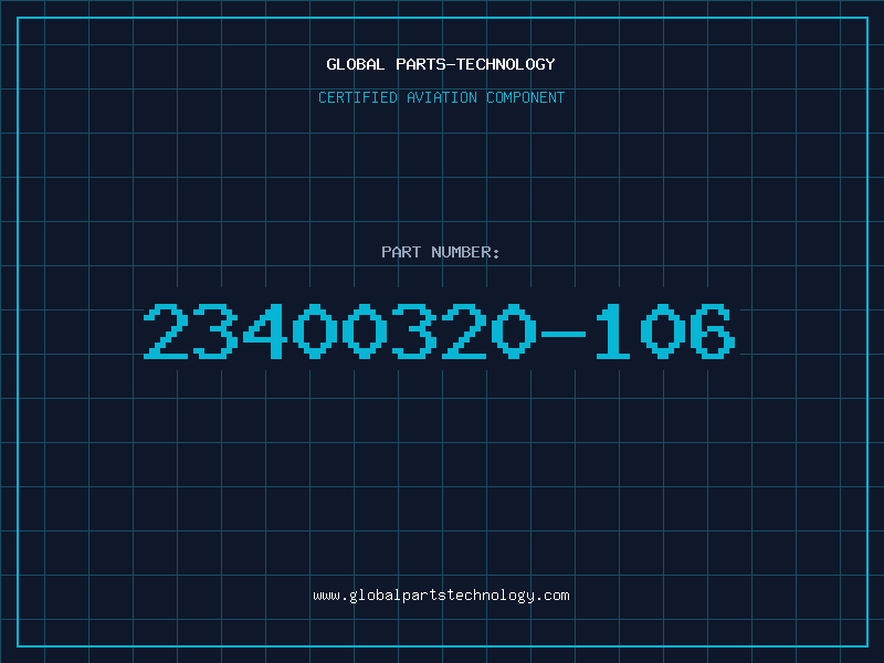 Aviation Part 23400320-106