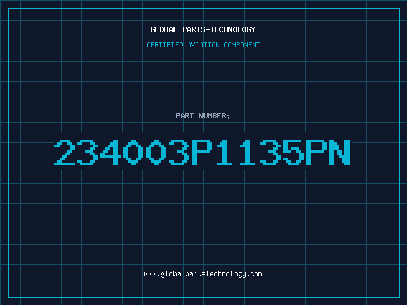 Aviation Part 234003P1135PN