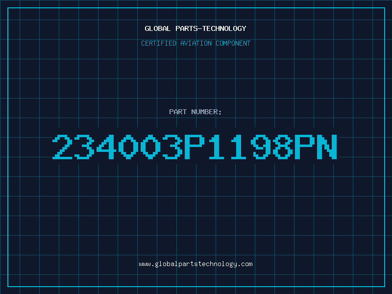 Aviation Part 234003P1198PN