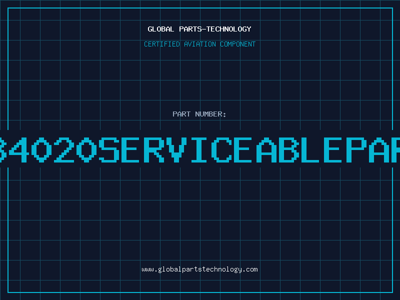 Aviation Part 234020serviceablepart