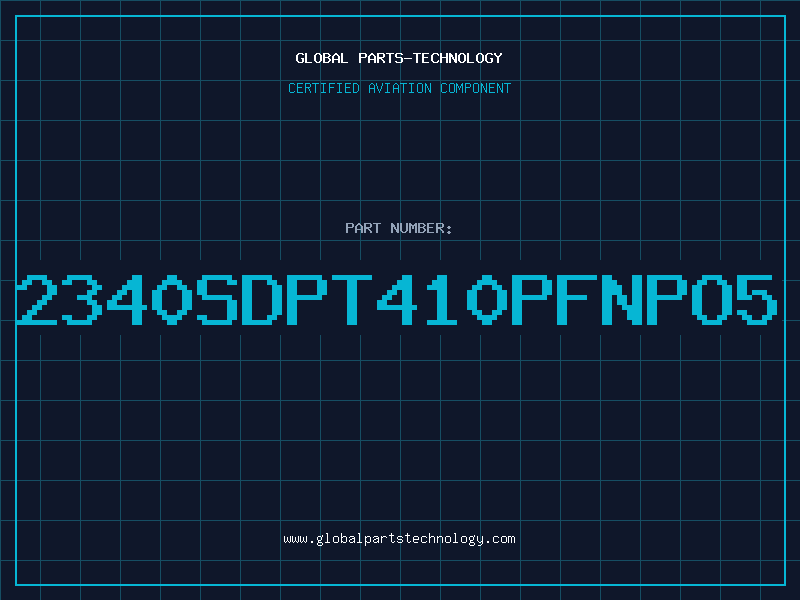 Aviation Part 2340SDPT410PFNPO5