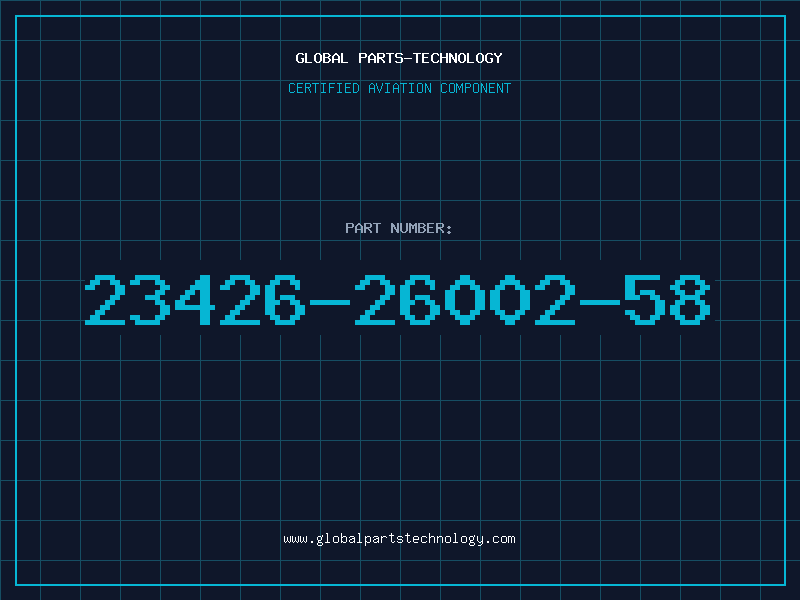 Aviation Part 23426-26002-58