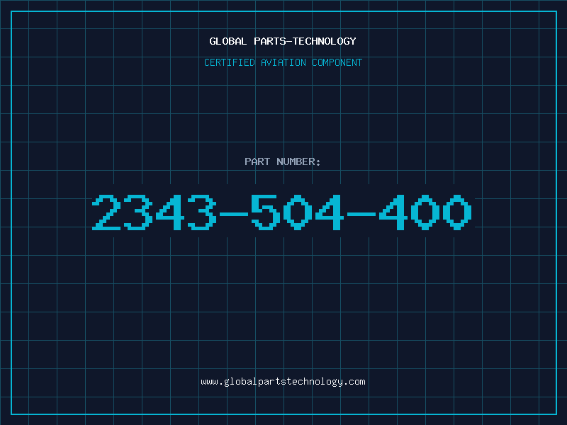 Aviation Part 2343-504-400