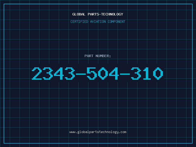 Aviation Part 2343-504.310