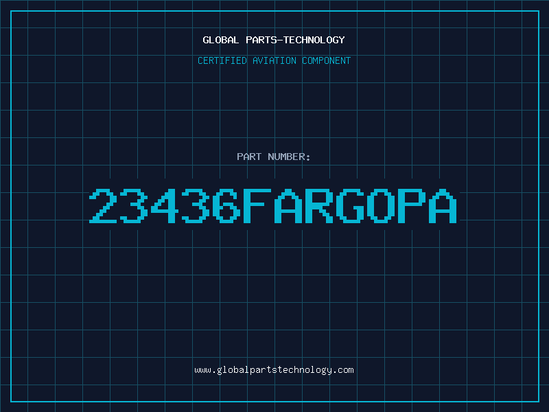 Aviation Part 23436FargoPA