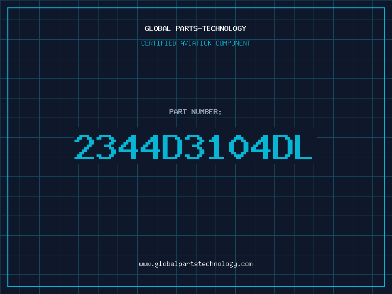 Aviation Part 2344D3104DL