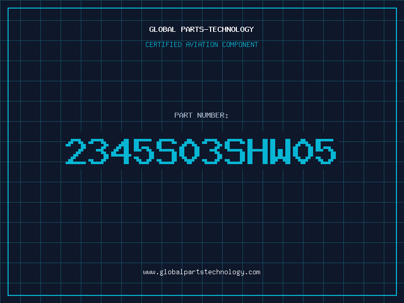 Aviation Part 2345S03SHW05
