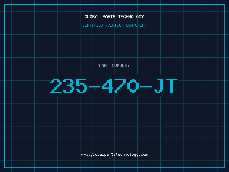 Aviation Part 235-470-JT