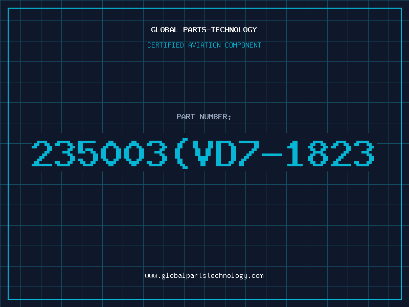 Aviation Part 235003(VD7-1823