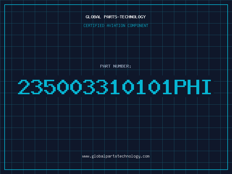 Aviation Part 235003310101PHI