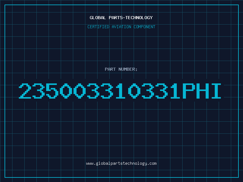 Aviation Part 235003310331PHI