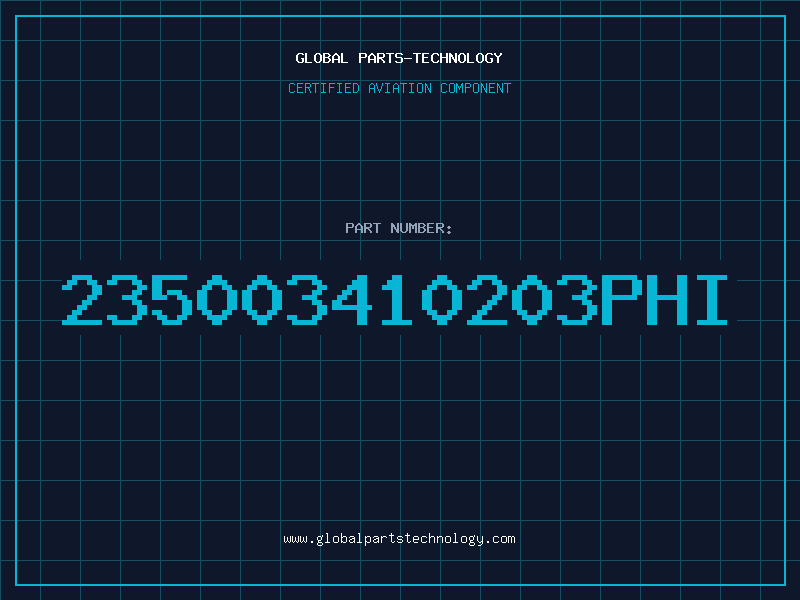 Aviation Part 235003410203PHI