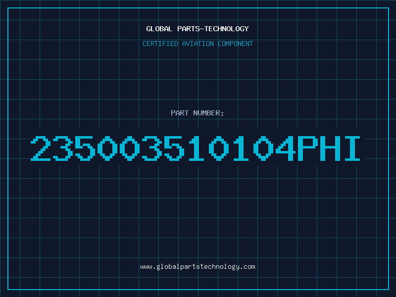 Aviation Part 235003510104PHI