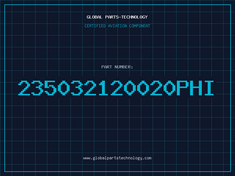 Aviation Part 235032120020PHI