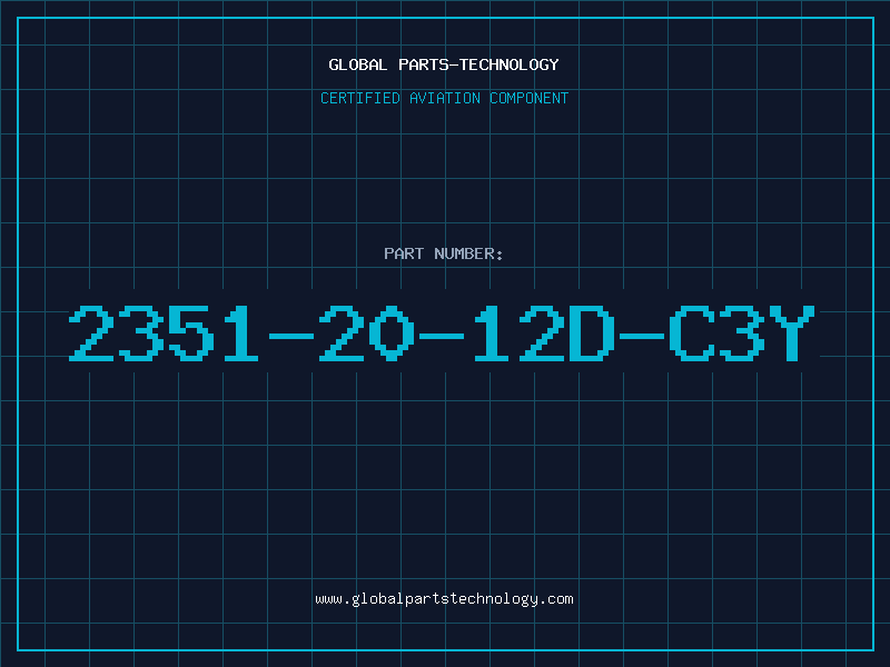 Aviation Part 2351-20-12D-C3Y