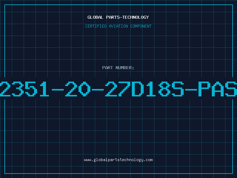 Aviation Part 2351-20-27D18S-PAS
