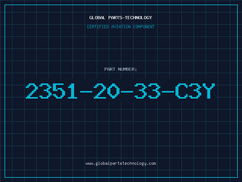 Aviation Part 2351-20-33-C3Y