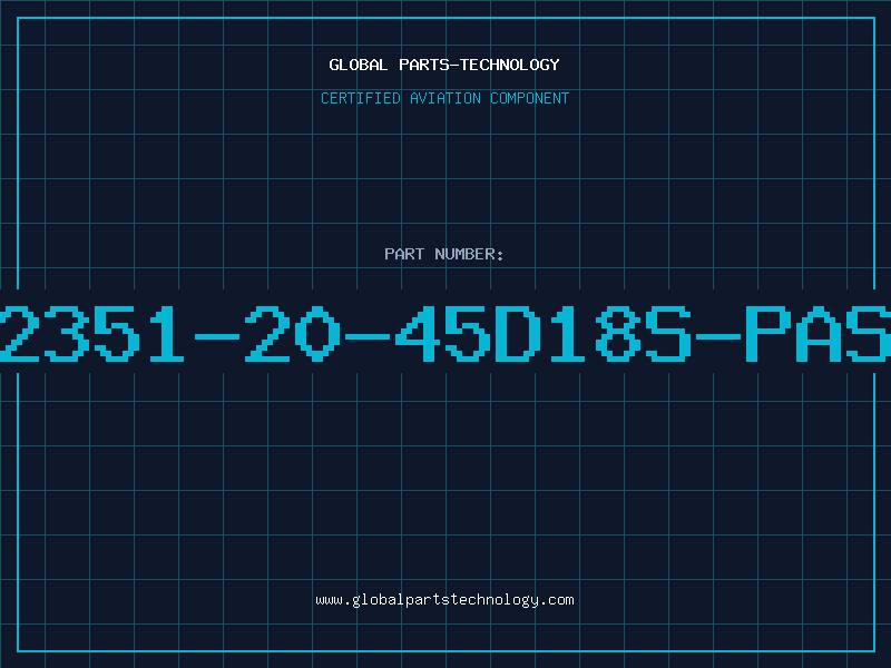 Aviation Part 2351-20-45D18S-PAS