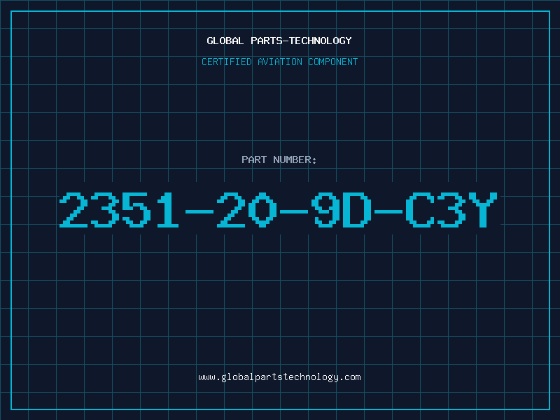 Aviation Part 2351-20-9D-C3Y