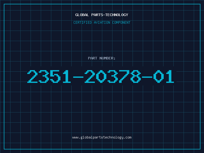Aviation Part 2351-20378-01