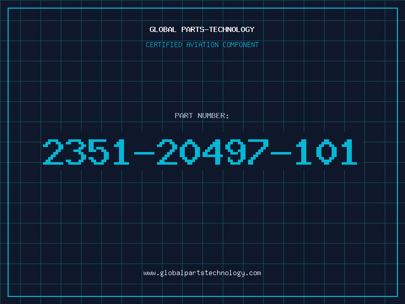 Aviation Part 2351-20497-101