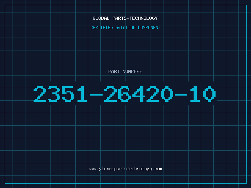 Aviation Part 2351-26420-10