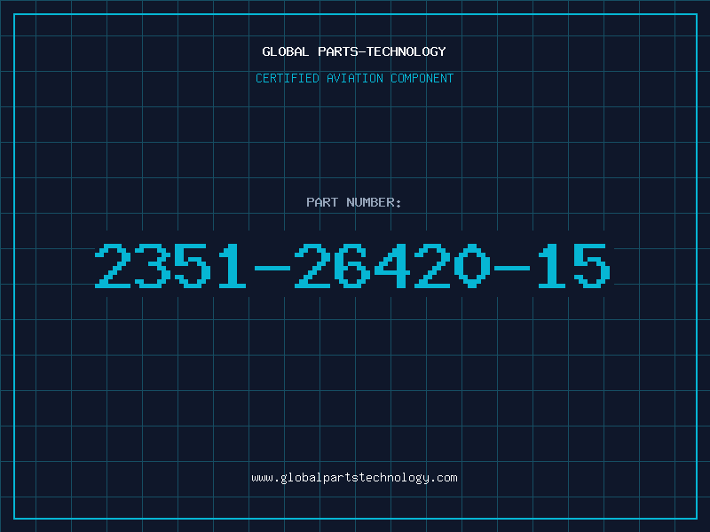 Aviation Part 2351-26420-15