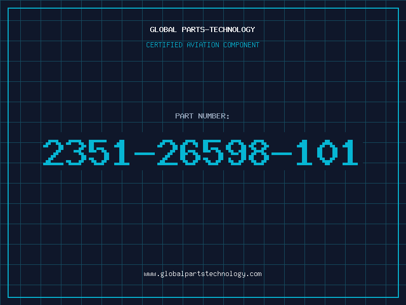 Aviation Part 2351-26598-101