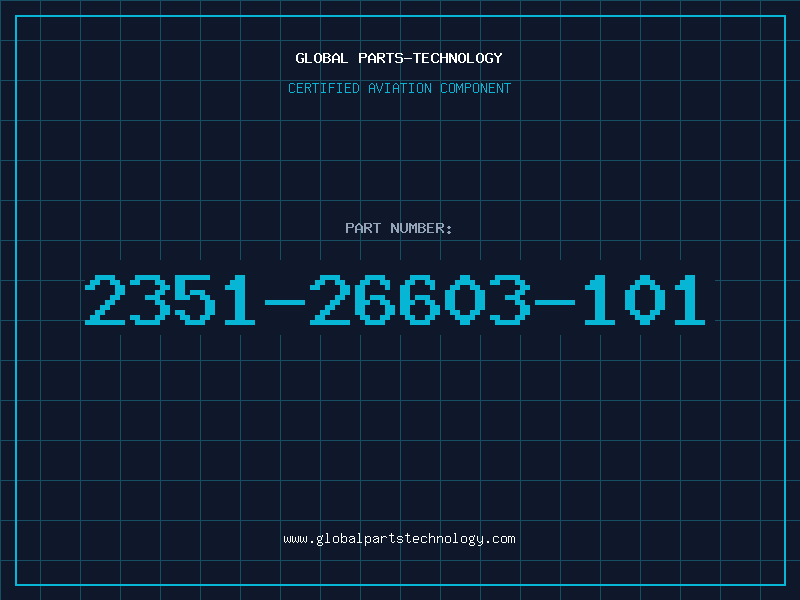 Aviation Part 2351-26603-101