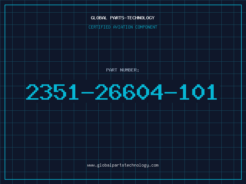 Aviation Part 2351-26604-101
