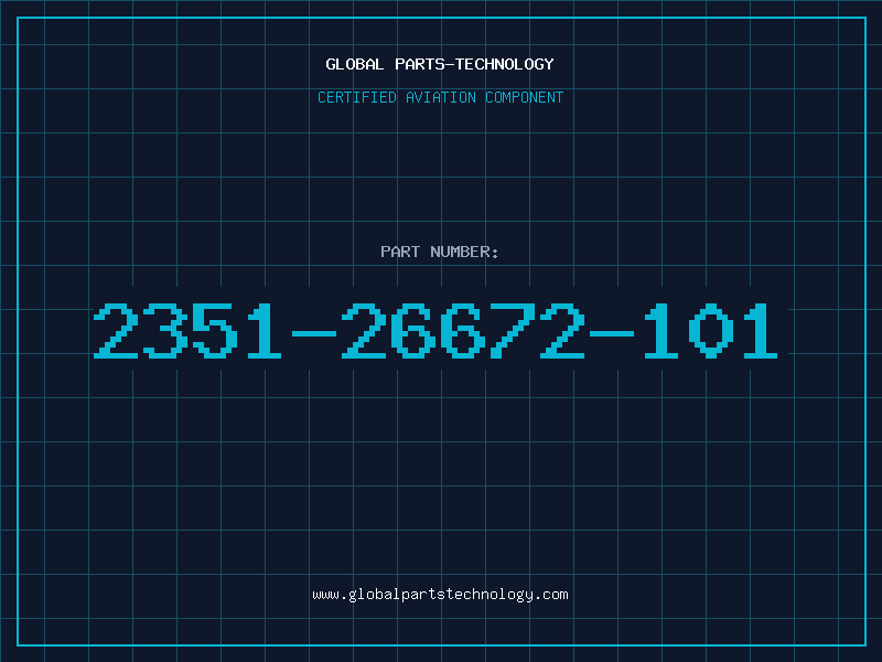 Aviation Part 2351-26672-101