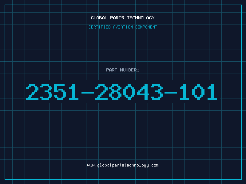 Aviation Part 2351-28043-101