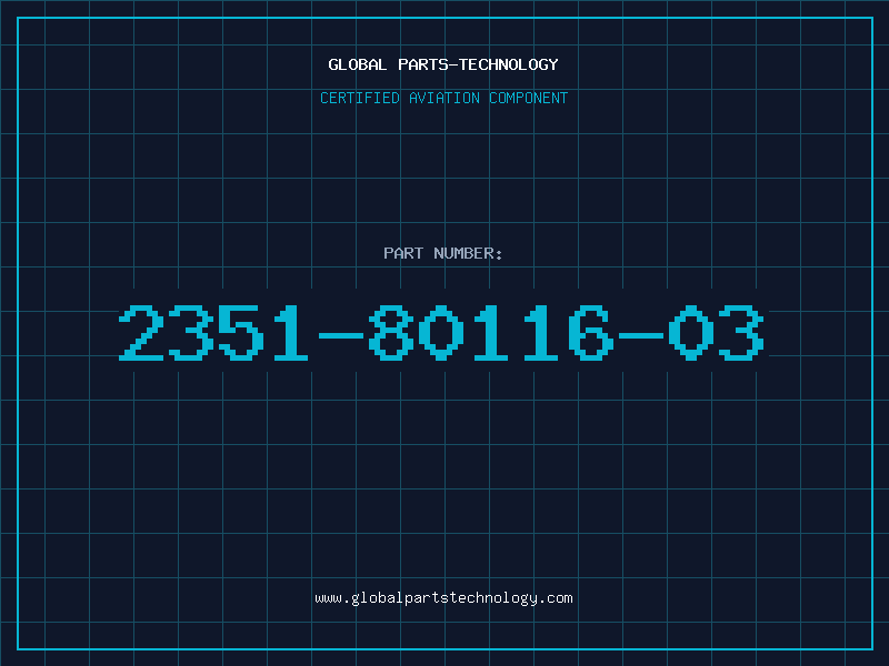 Aviation Part 2351-80116-03