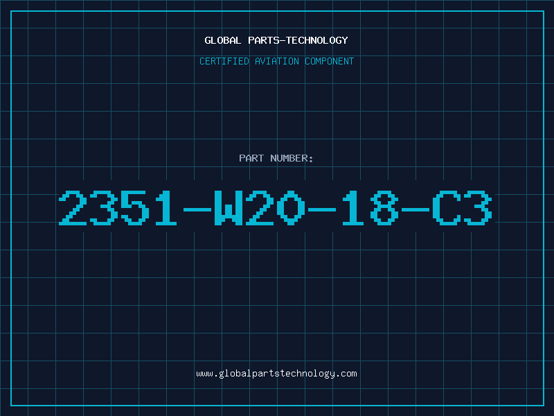 Aviation Part 2351-W20-18-C3