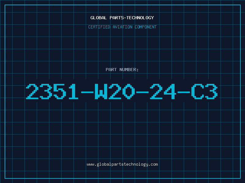 Aviation Part 2351-W20-24-C3