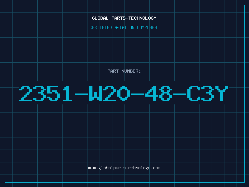 Aviation Part 2351-W20-48-C3Y