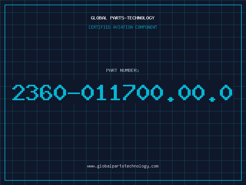 Aviation Part 2360-011700.00.0