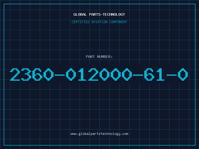 Aviation Part 2360-012000-61-0