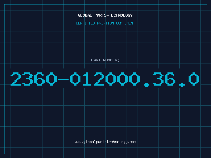 Aviation Part 2360-012000.36.0